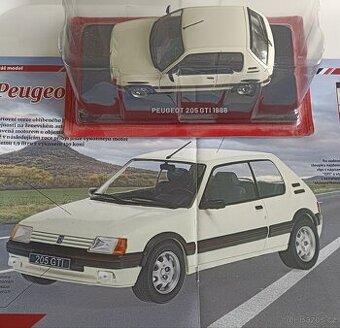 Peugeot 205 GTI, 1:24 hachette