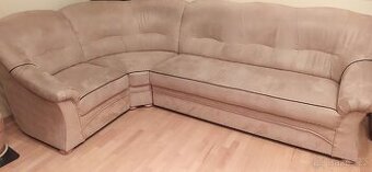 Rustikální rohová sedačka