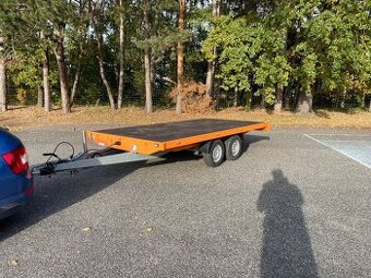 Bržděný přívěs HAPERT, 2700 kg, 2x4m, listová pera, 2025