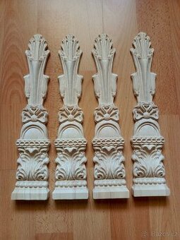 Dřevěné 3D výřezy, ornamenty