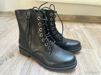 Černé zimní boty dámské, vel. 39, nové