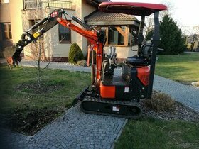 Pásový minibagr, bagr CR08,CR10,CR11,CR12,XN10,XN12 - KUBOTA