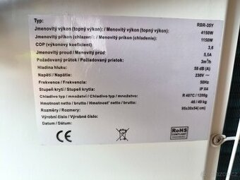 Bazénové tepelné čerpadlo