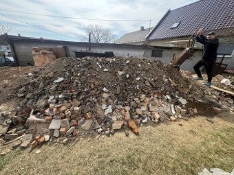 Stavební suť za odvoz- cca 20 tun