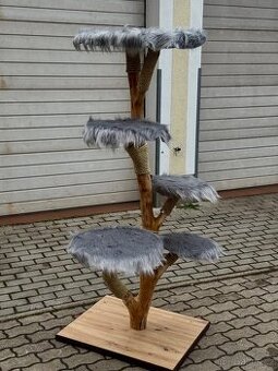 Nové kočičí stromy-výroba