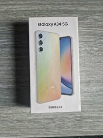 Mobilní telefon Samsung A34 5G 8GB/256GB - nové, záruka O2