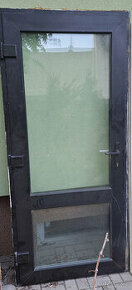 Vchodové dveře plastové š.98x206v.