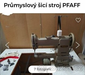 Průmyslový šicí stroj Pfaff