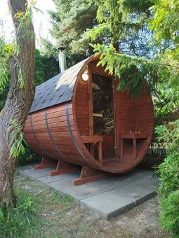 ZAHRADNÍ SUDOVÁ SAUNA 240cm DIY