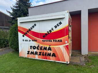 Prodej zmrzlinový stánek