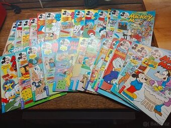 Mickey Mouse 1994 celá sada komplet 2600kč