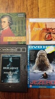 DVD film a CD vážná hudba