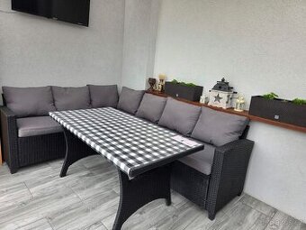 Rohový zahradní set