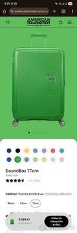 Cestovní kufr American Tourister Soundbox 77