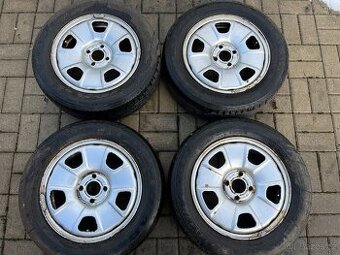 4x plechové disky 4x100 R15
