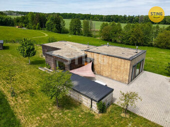 Moderní dřevostavba 6+kk se zahradou 2600m2, Žádlovi, 132395
