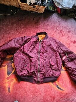 ALPHA INDUSTIRES bomber bunda vel . XL/L damske S/M