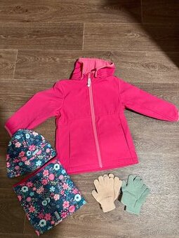 Softshell bunda + Unuo čepice vel. S