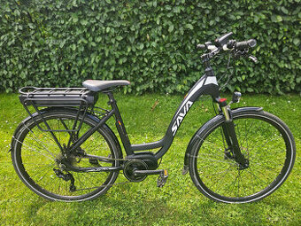 Dámské krosové elektrokolo SAVA, rám 20"(L), Bafang..350 km