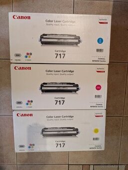 Canon MF8450 3ks orig. tonery 717 C, M, Y