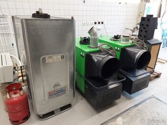 Mobilni naftove topidlo do haly/ na stavbu  Remko 70 kW