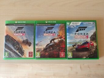 Forza Horizon 3, 4 a 5