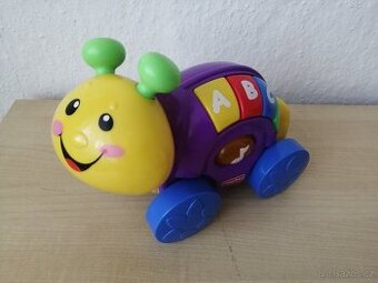 3) Mluvící šnek Fisher Price.