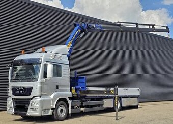 MAN TGS 18.360 - valník s hydraulickou rukou Palfinger