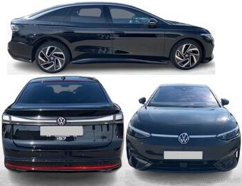 VW iD7 Pro 286PS Bat82kWh Nav HuD Tpčerp PAN MEM Kam360 7/24