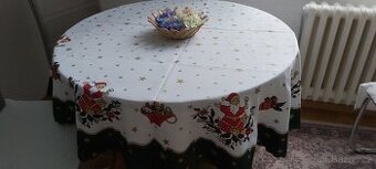 Vánoční ubrusy,  vánoční dečky - nové