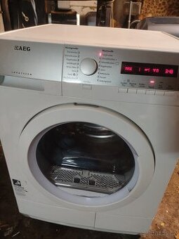 kondenzační sušička prádla, automatická pračka Aeg