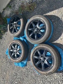 Alu kola 4x100 -MINI R50 R55 R56 16 Inch Black R94 Bridge Sp