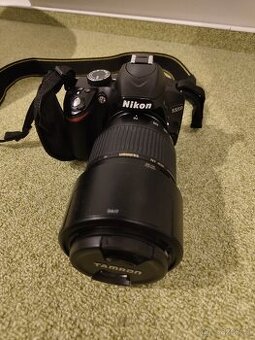 Nikon D3200 + DVA Objektivy a příslušenství