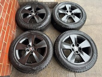 Alu 15" 5x100 škoda MATONE BLACK zimní 85% F3 TOP