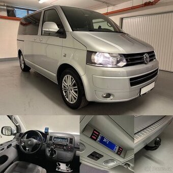VW MULTIVAN CUP T5 2.0 TDI 103kW 2x ŠOUPAČKY WEBASTO TAŽNÉ