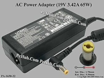 LITEON PA-1650-22 ADAPTER 19V 3.42A 65W
