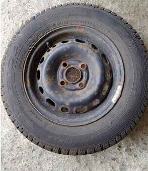 4x zimní pneu Debica Frigo 175/70 R13 vč. disků, rozteč 4x10