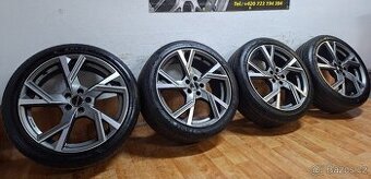 Alu kola R18 5x100 GMP + letní pneu 215/45/18 GoodYear