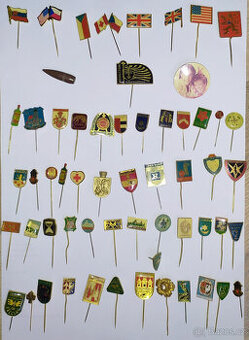 ODZNAKY z 70 až 90 let 20. století-přes 50 ks