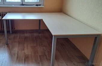 rohový stůl Primo Square, 180 x 180 cm, odstín bříza