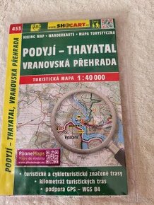 Turistická mapa Podyjí