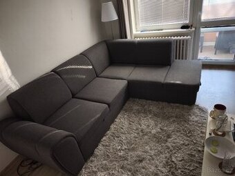 Rohová sedací souprava rozkládací