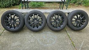 Alu kola se 16" se zimními pneu 215/60 R16