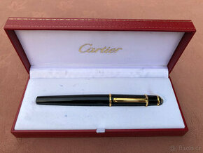 Cartier plnici pero se zlutym 18 k.zlatem