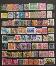Staré poštovní známky - 1