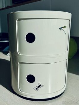 Odkládací stolek úložný box designový značkový KARTEL
