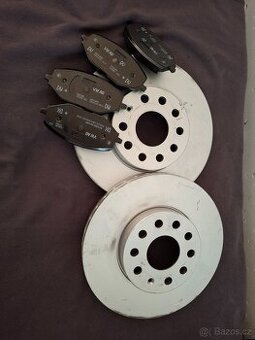 5Q0615301H  Škoda kotouče a destičky 288×25mm