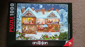 anatolian dům o Vánocích, puzzle 1000