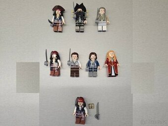 LEGO Piráti z Karibiku minifigurky 8x