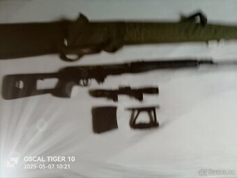 optika SVD Dragunov boční montáž a povlak na zbraň - 1